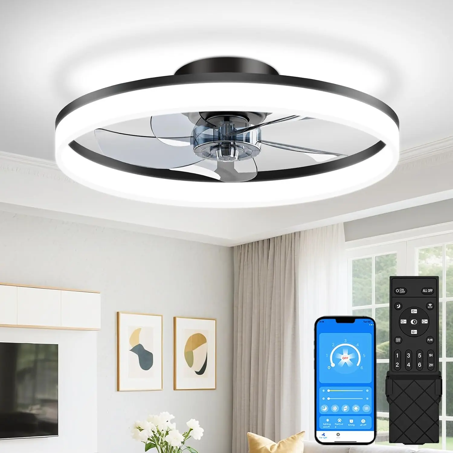 Ceiling Fan Mount - Ventilatori da soffitto a basso profilo