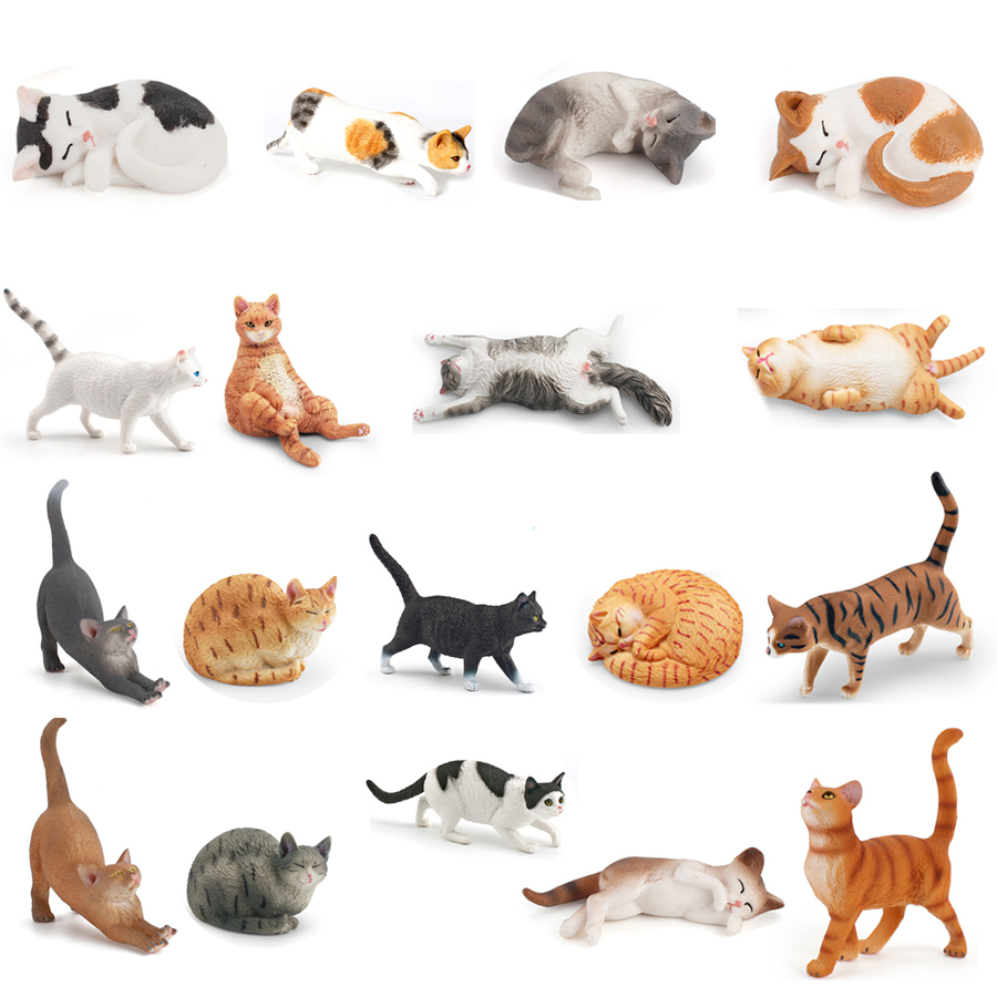 Home Improvement Kids - Realistico simpatico gattino pigro pastorale gatto