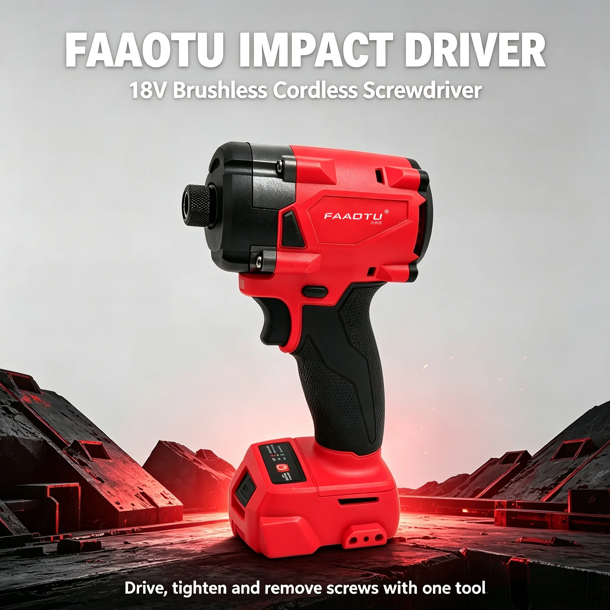 Home Improvement Us - FAAOTU Cacciavite Elettrico Senza Fili 18V,
