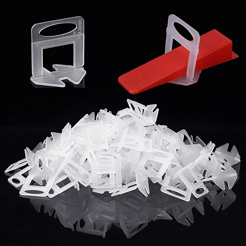 Tile Leveling Clip - 100PCS Sistema di livellamento per piastrelle