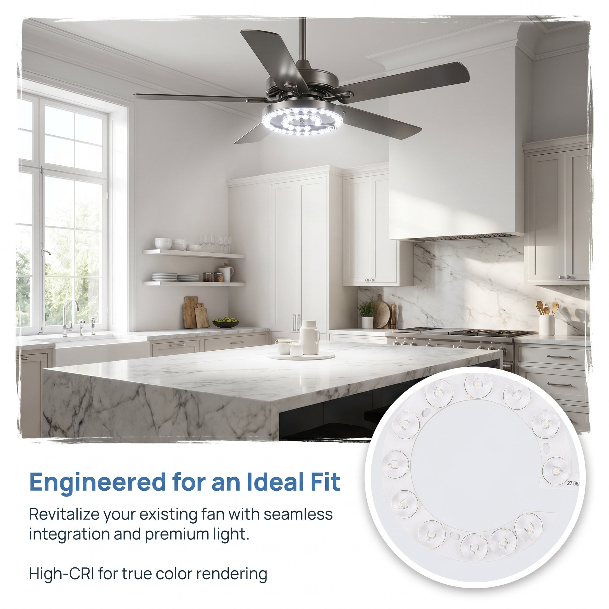 Pannello magnetico a LED per v - Ceiling Fan Mount recensione e prezzo