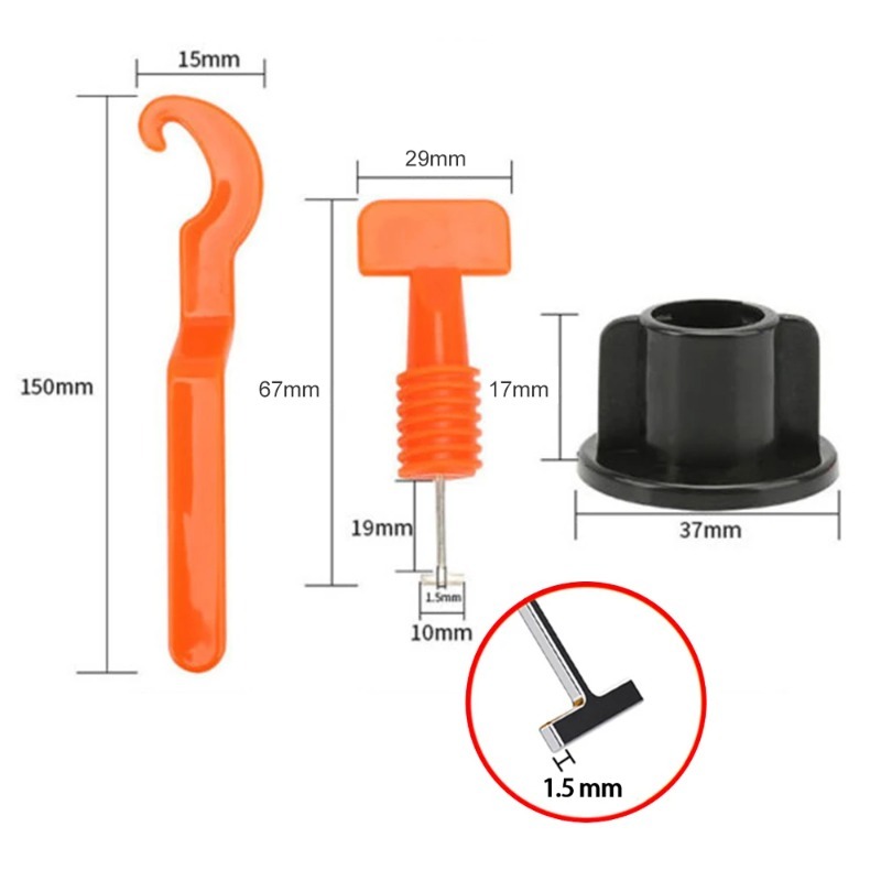 51 pezzi sistema di livellamen - Tile Leveling Clip recensione e prezzo