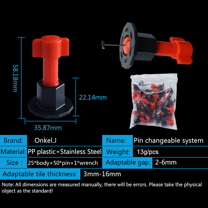 ONKE L.J sistema di livellamen - Tile Leveling Clip recensione e prezzo